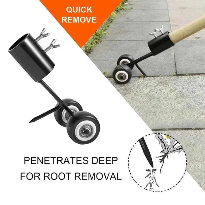 Adjustable Tool for Pulling Weeds from Garden Cracks