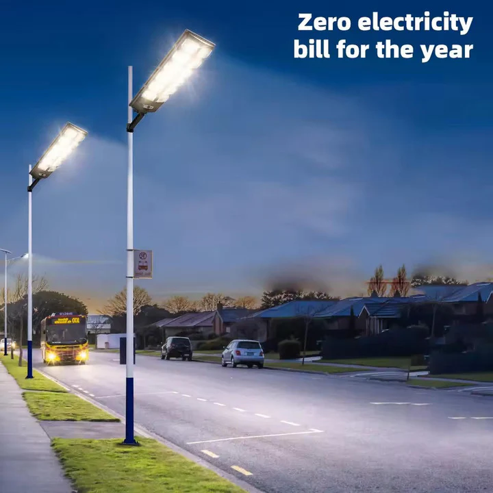 Solar Street Light for Outdoor Use – Powered by Sunlight