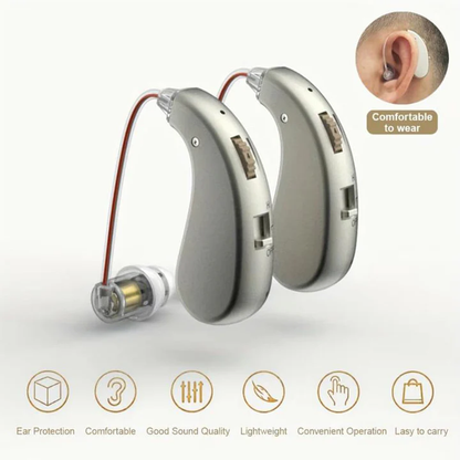 Bluetooth Hearing Aid with USB Rechargeable Function