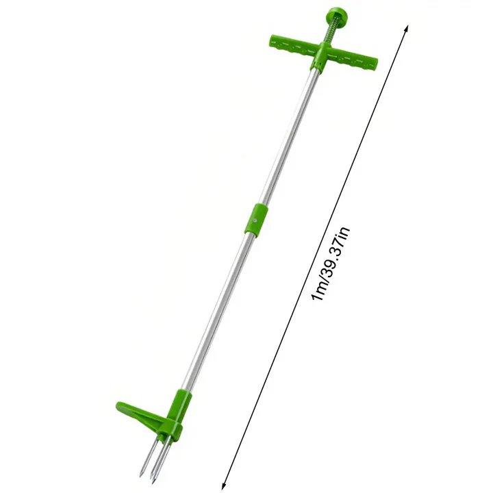Ergonomic Weed Remover with Foot Pedal and Claw Grip