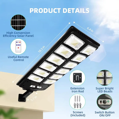 Solar Street Light for Outdoor Use – Powered by Sunlight