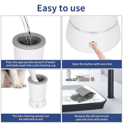 Automatic Paw Cleaner for Dogs