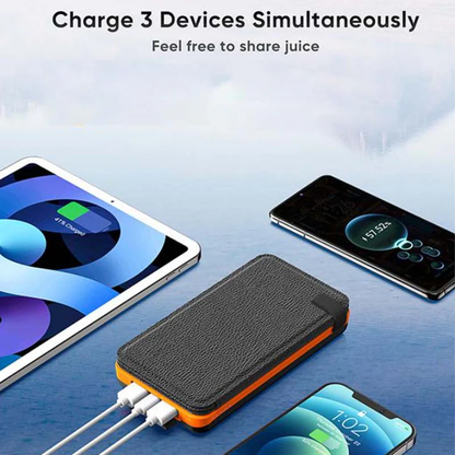 25000mAh Solar Charger - High-Capacity Power Bank