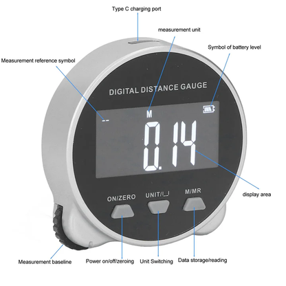 Digital Tape Measure with LCD Screen – Smart Measuring Tool