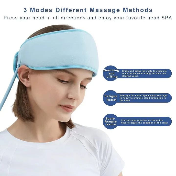 Scalp Massager for Relief from Migraines and Headaches