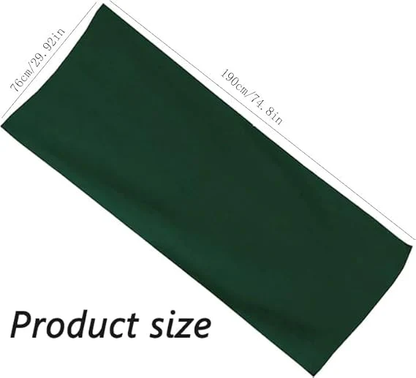 Quick-Dry Beach Towel with Magnetic Closure