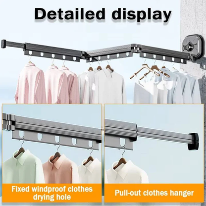 Cloth Drying Rack for Indoor and Outdoor Use