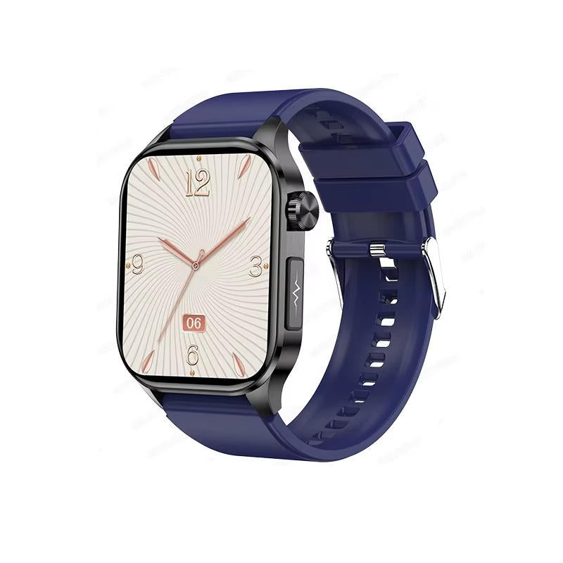 Senior Smartwatch with Large AMOLED Screen, Heart Rate, Sleep Tracking, Bluetooth Calls, and SOS Feature