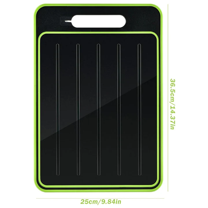 4-in-1 Defrosting Tray and Cutting Board Combo