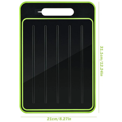 4-in-1 Defrosting Tray and Cutting Board Combo
