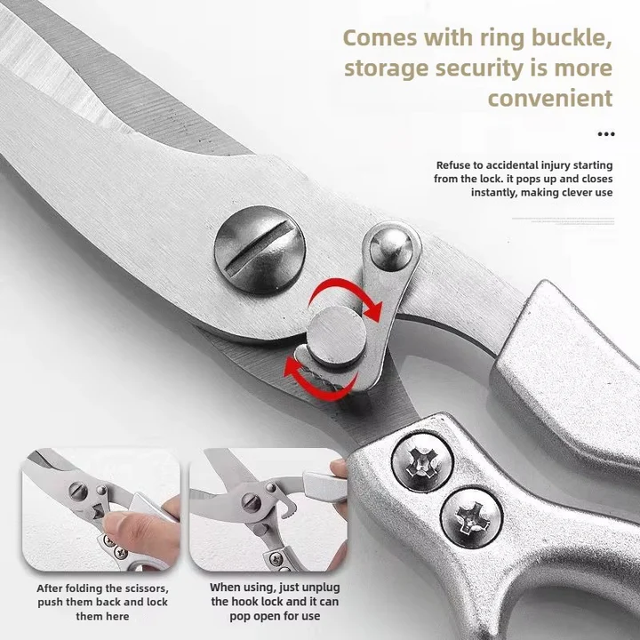 Sturdy Poultry Cutting Shears for Heavy Use