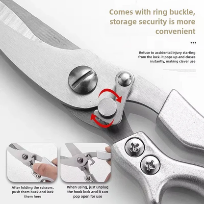 Sturdy Poultry Cutting Shears for Heavy Use