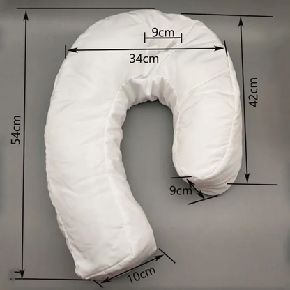 Side Sleeping Pillow with Ear Cutout for Comfort
