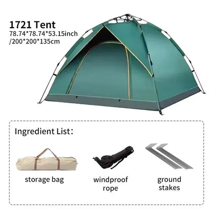 Automatic Pop-up Tent for Camping – UK Edition