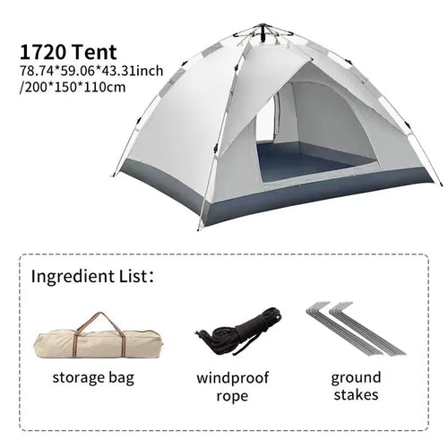 Automatic Pop-up Tent for Camping – UK Edition