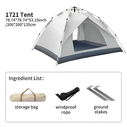 Automatic Pop-up Tent for Camping – UK Edition