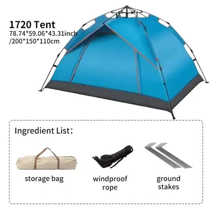 Automatic Pop-up Tent for Camping – UK Edition