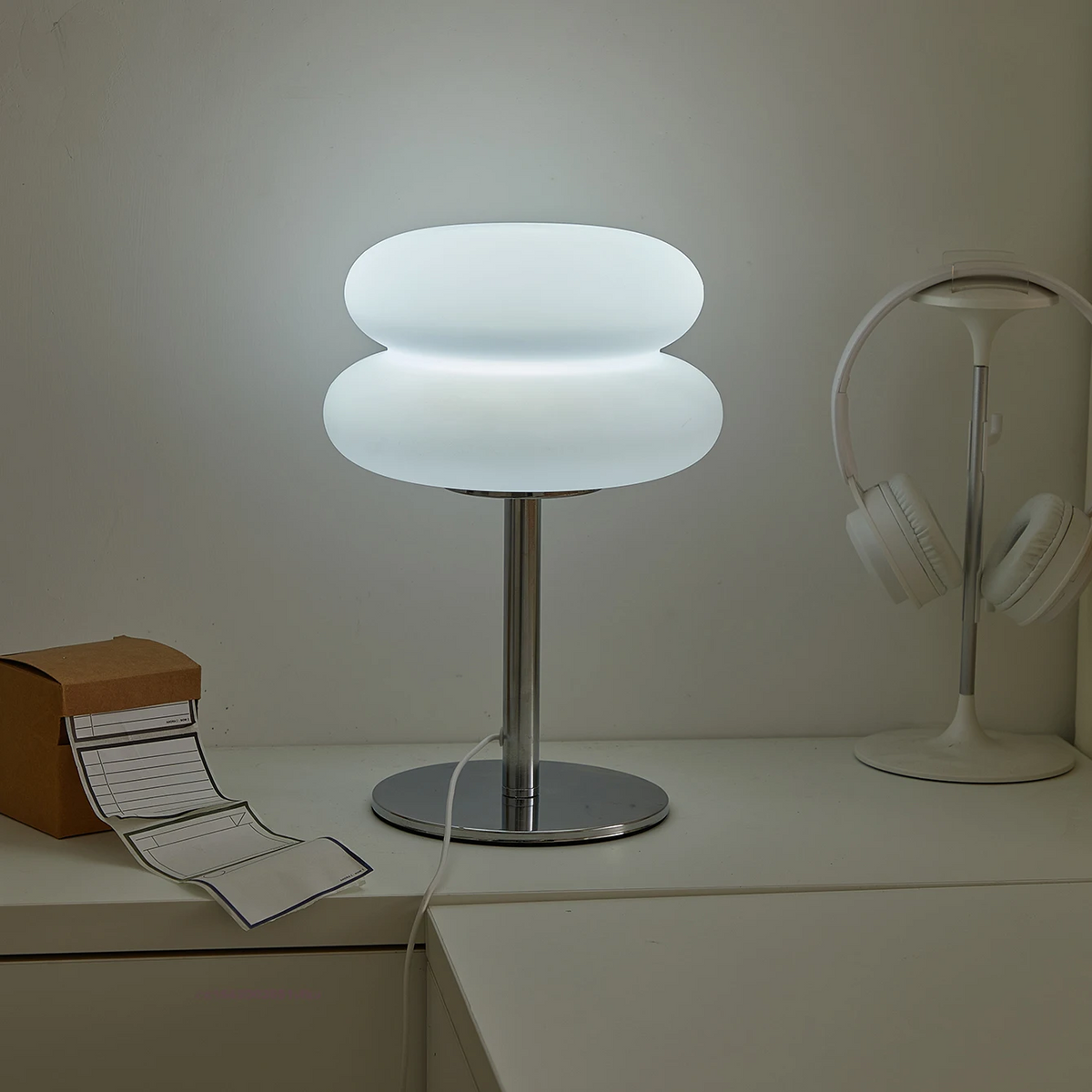 Nordic Mushroom Lamp with Dimmable Brightness – Retro Table Light