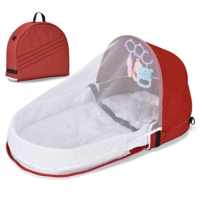 Portable Travel Crib for Infants - Foldable Design