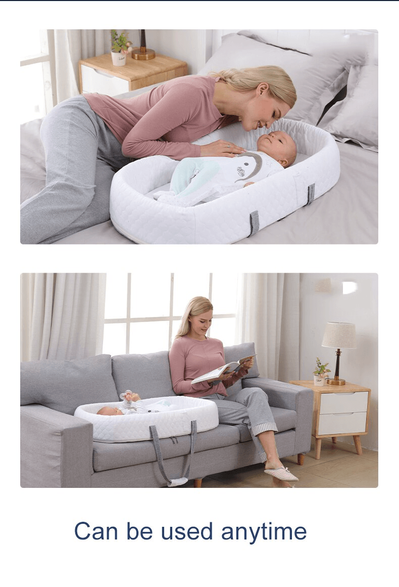 Portable Travel Crib for Infants - Foldable Design