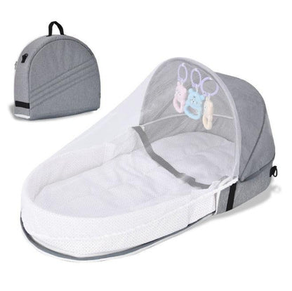 Portable Travel Crib for Infants - Foldable Design