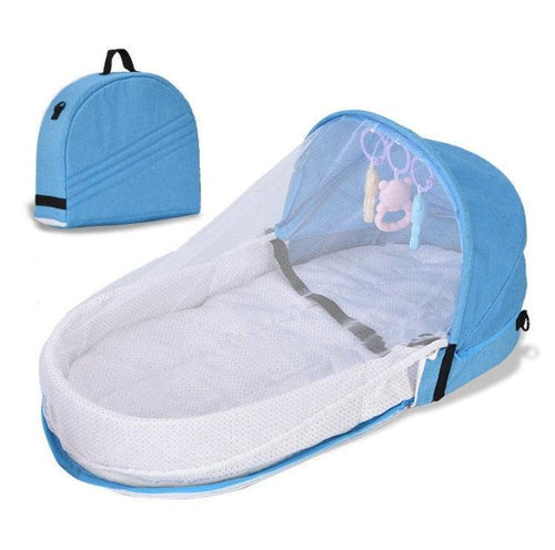 Portable Travel Crib for Infants - Foldable Design