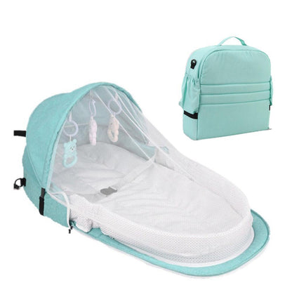 Portable Travel Crib for Infants - Foldable Design