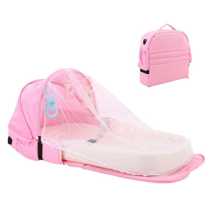 Portable Travel Crib for Infants - Foldable Design