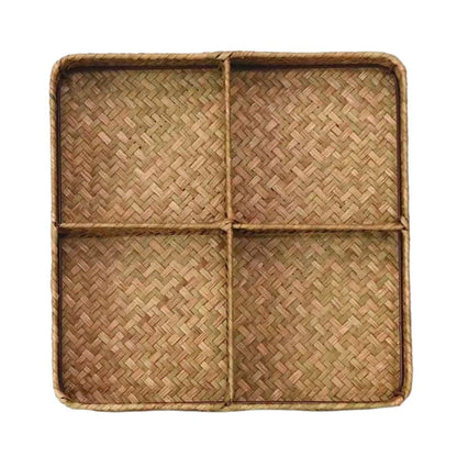 Seagrass Drawer Organizer with 4 Dividers for Your Kitchen