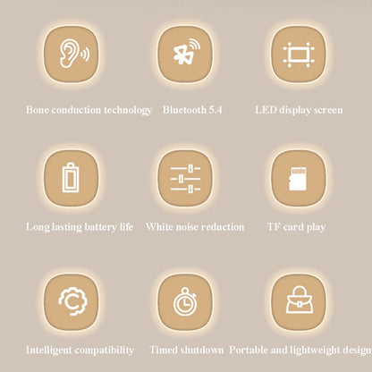 Pillow Speaker with 11 White Noise Sound Options for Sleep