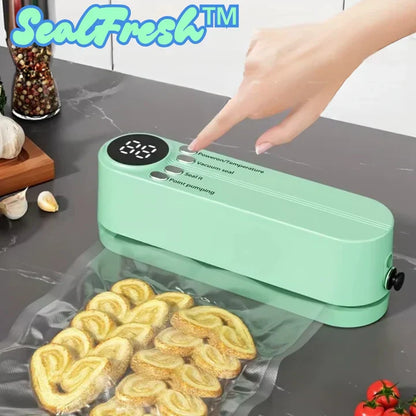 Cordless Food Vacuum Sealer with USB-C | Compact Preservation Device