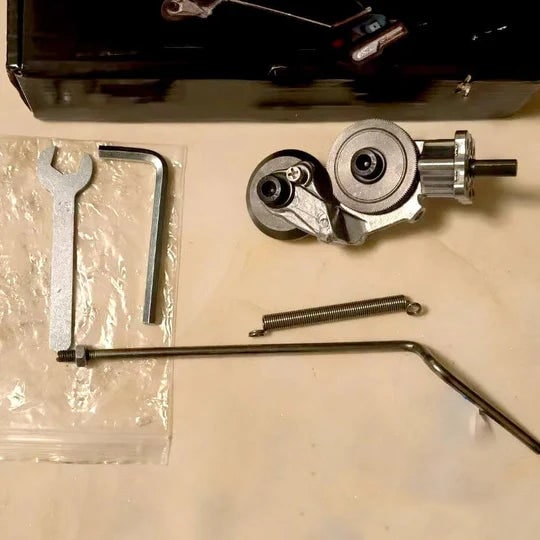 Precision Metal Cutting Drill Attachment with Dual Wheels