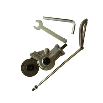 Precision Metal Cutting Drill Attachment with Dual Wheels
