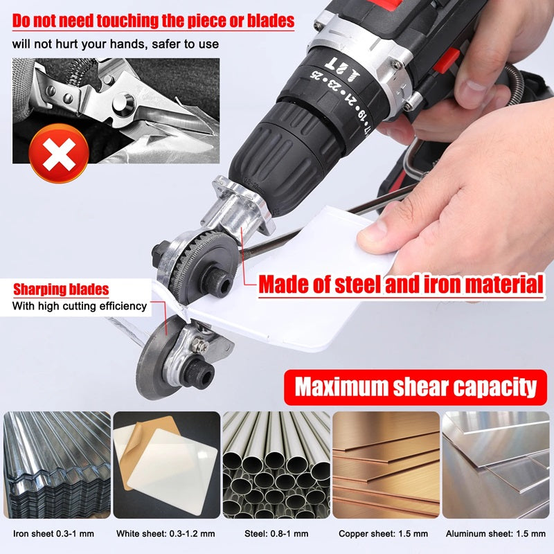 Metal Cutting Drill Adapter – Heavy-Duty Tool Attachment