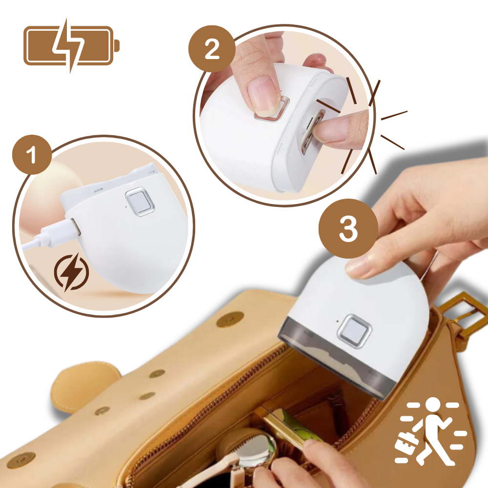 Electric Nail Clipper with Dual Speed Function