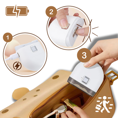 Electric Nail Clipper with Dual Speed Function