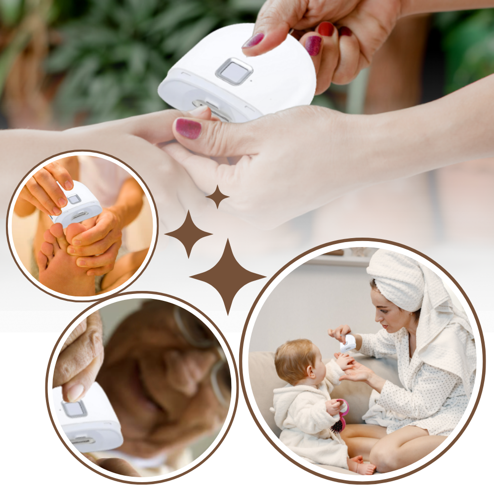 Electric Nail Clipper with Dual Speed Function