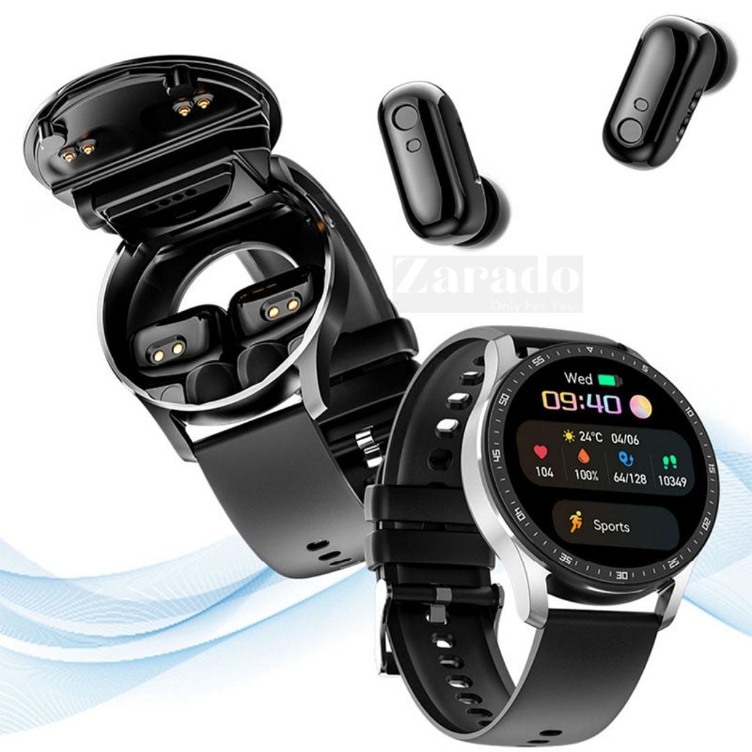 Smartwatch with Headphones - DuoSync Model
