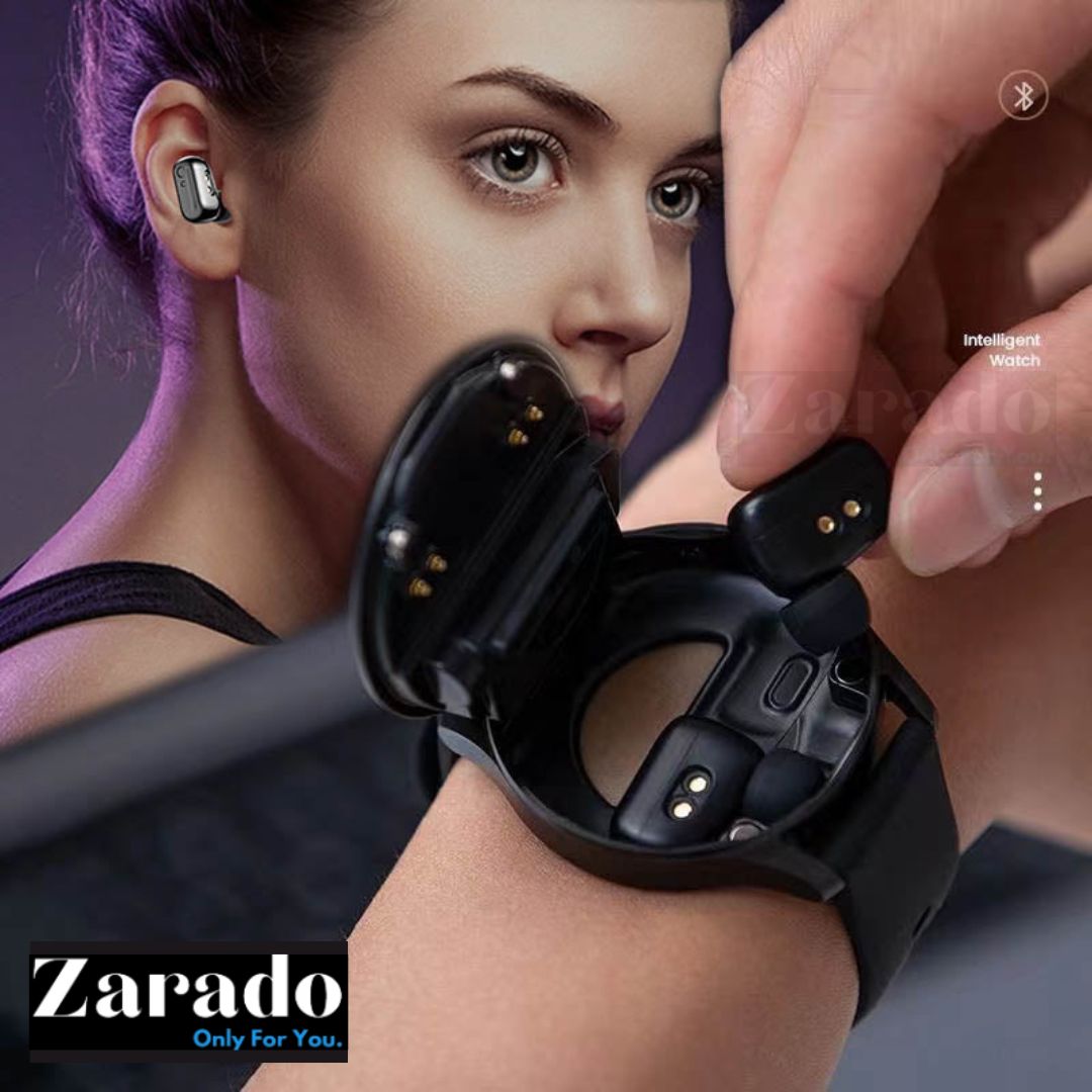 Smartwatch with Headphones - DuoSync Model