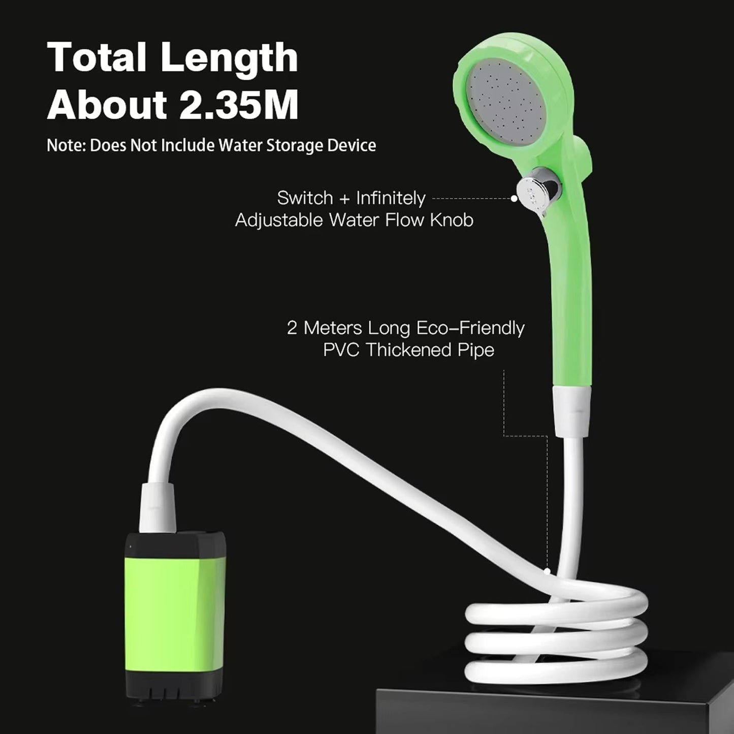 Portable Shower for Camping Use
