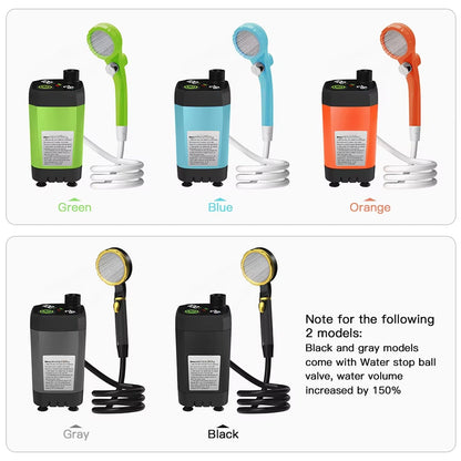 Portable Shower for Camping Use