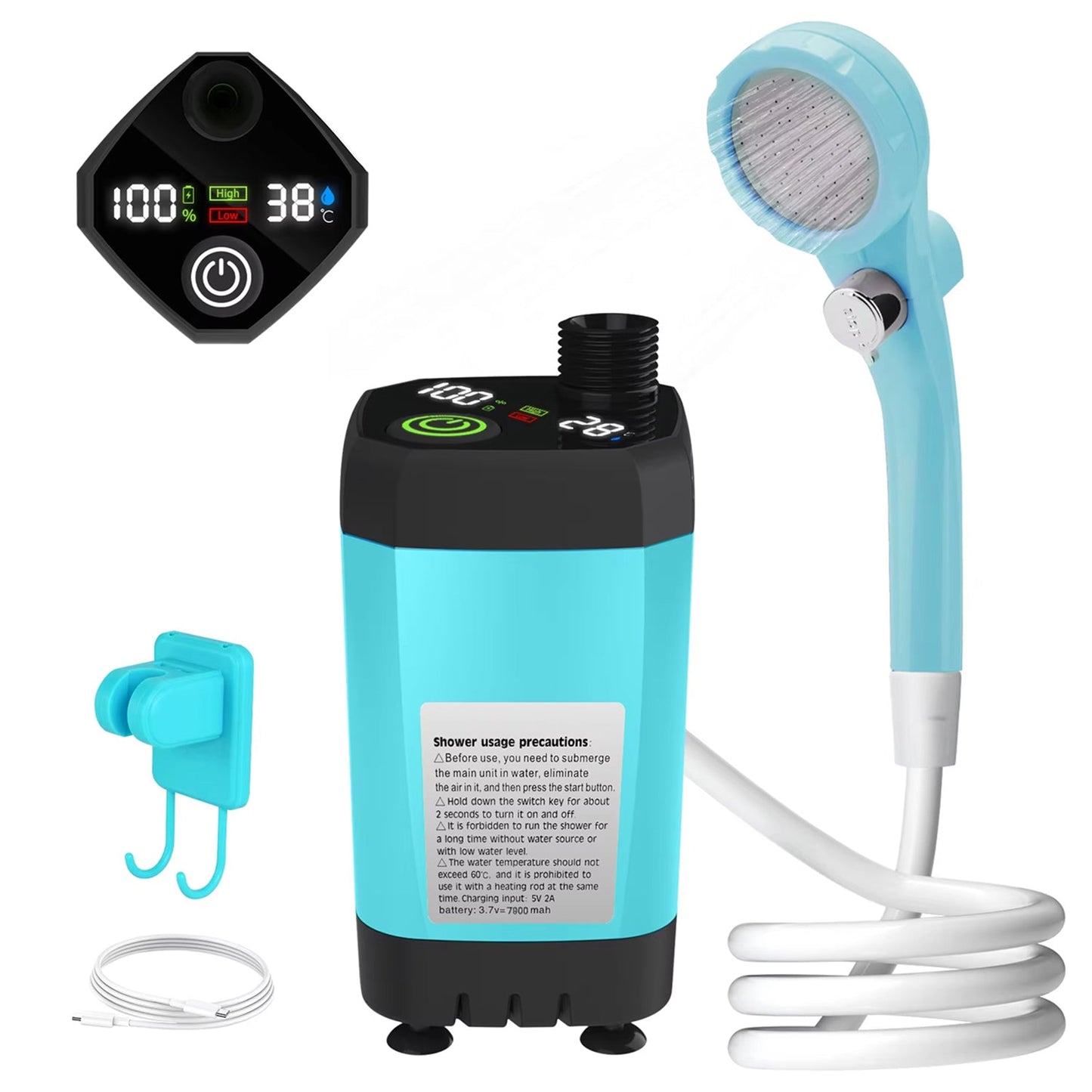 Portable Shower for Camping Use