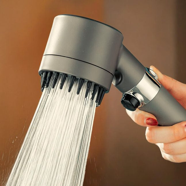High-Pressure Showerhead with Filter & 3 Spray Settings