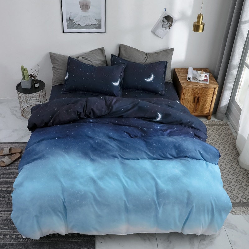 Luxurious Reversible Duvet Cover Set with Sheets for Optimal Comfort