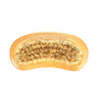 Scrubbing Brush for Manicure and Pedicure with Natural Bristles