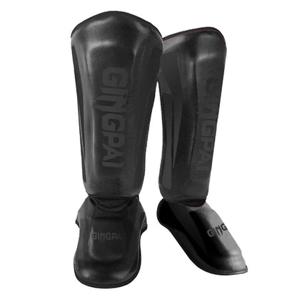 Martial Arts Shin and Ankle Guards for Kicking and Sparring Training