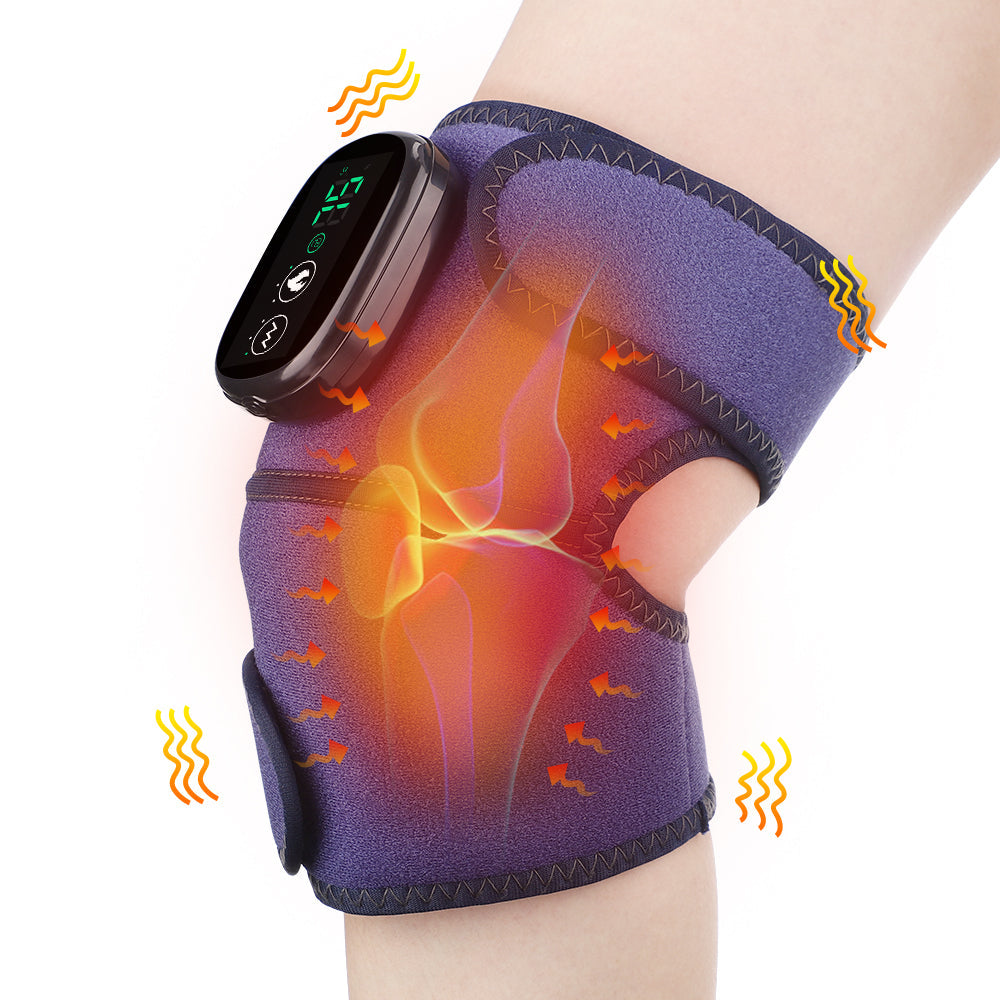 Heating Massage Device for Pain Relief in Knee, Elbow, or Shoulder