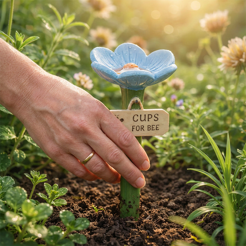 Pollinator Moisture Keeper for a Flourishing Garden