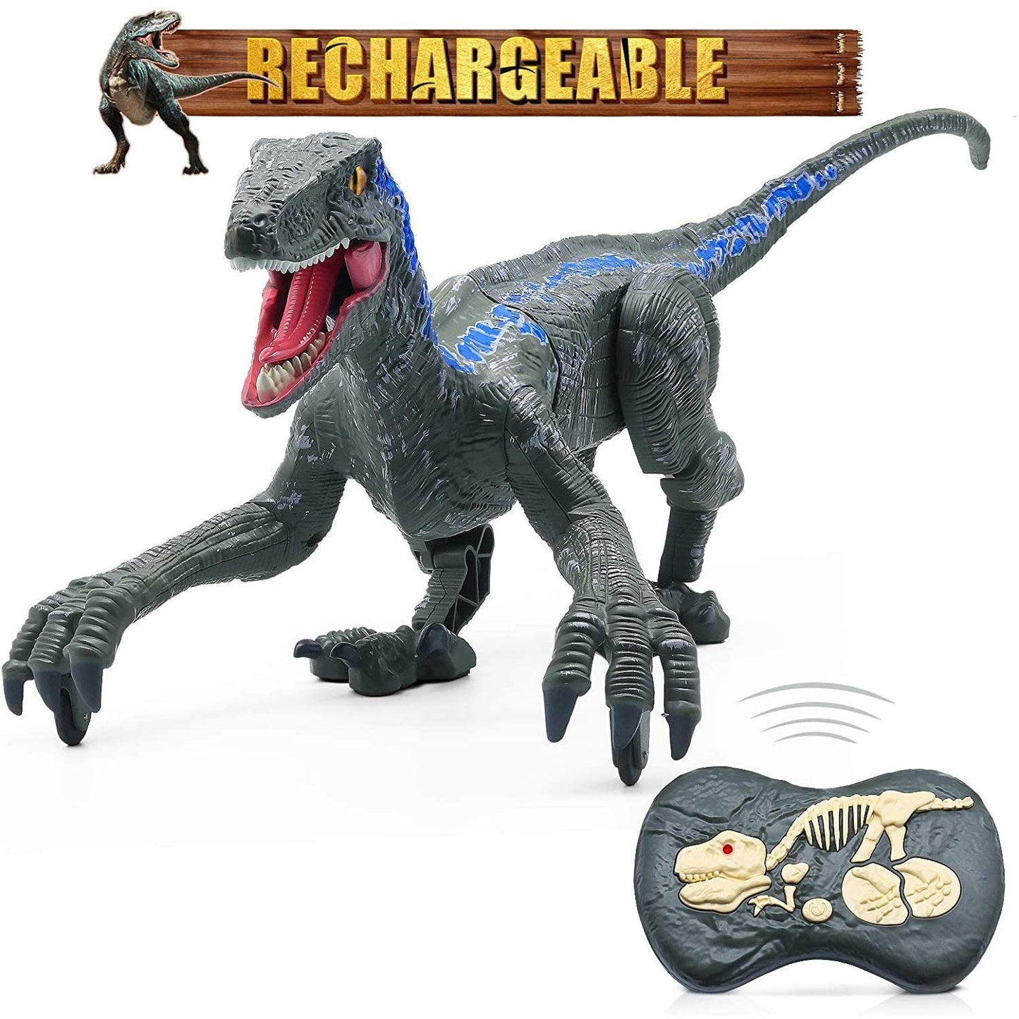 Remote-Controlled Velociraptor for Thrilling Adventures