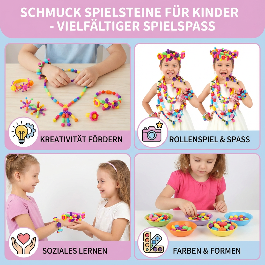 Children's Jewelry Game Pieces